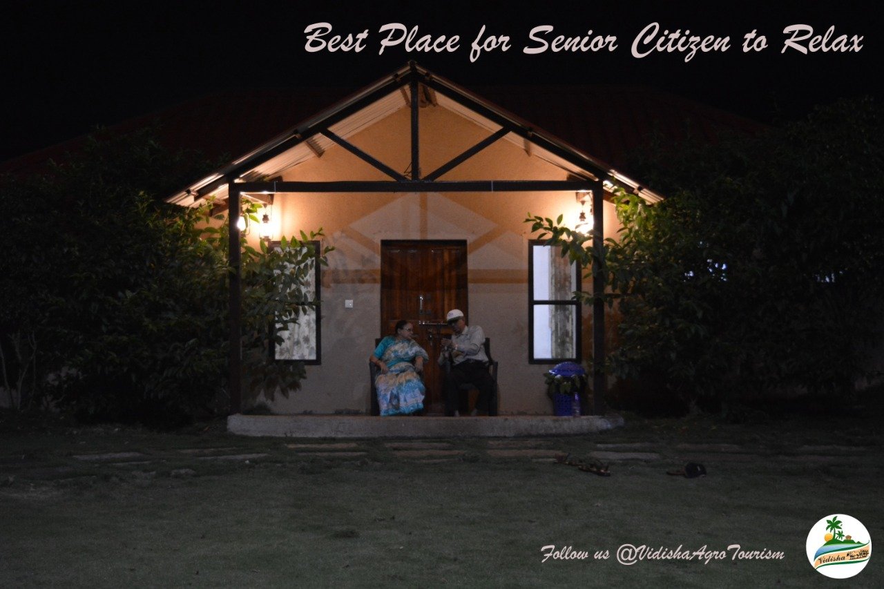Cottage night view